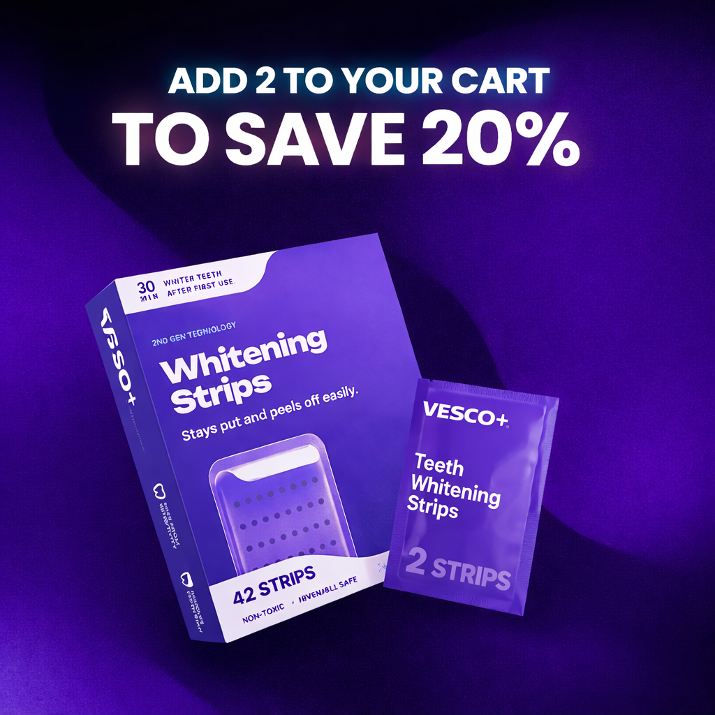 Vesco Purple Whitening Strips