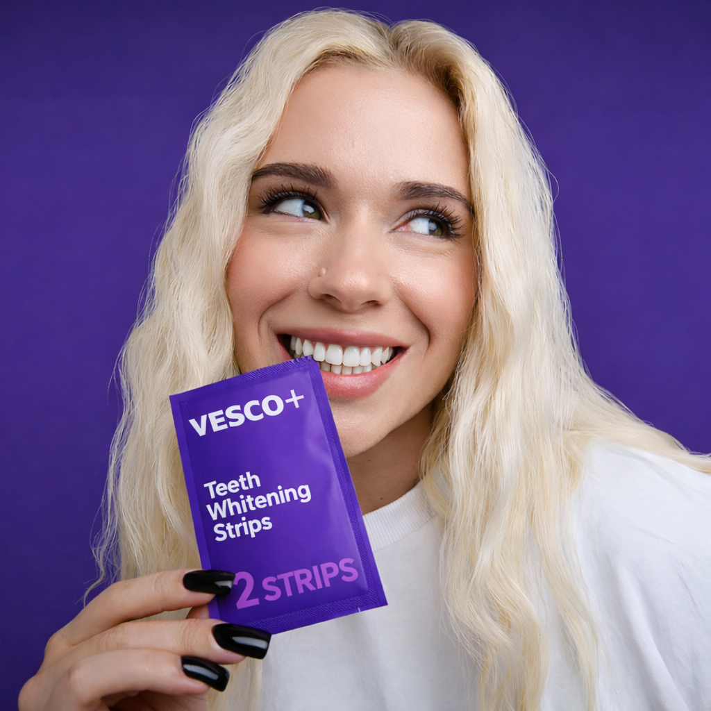Vesco Purple Whitening Strips
