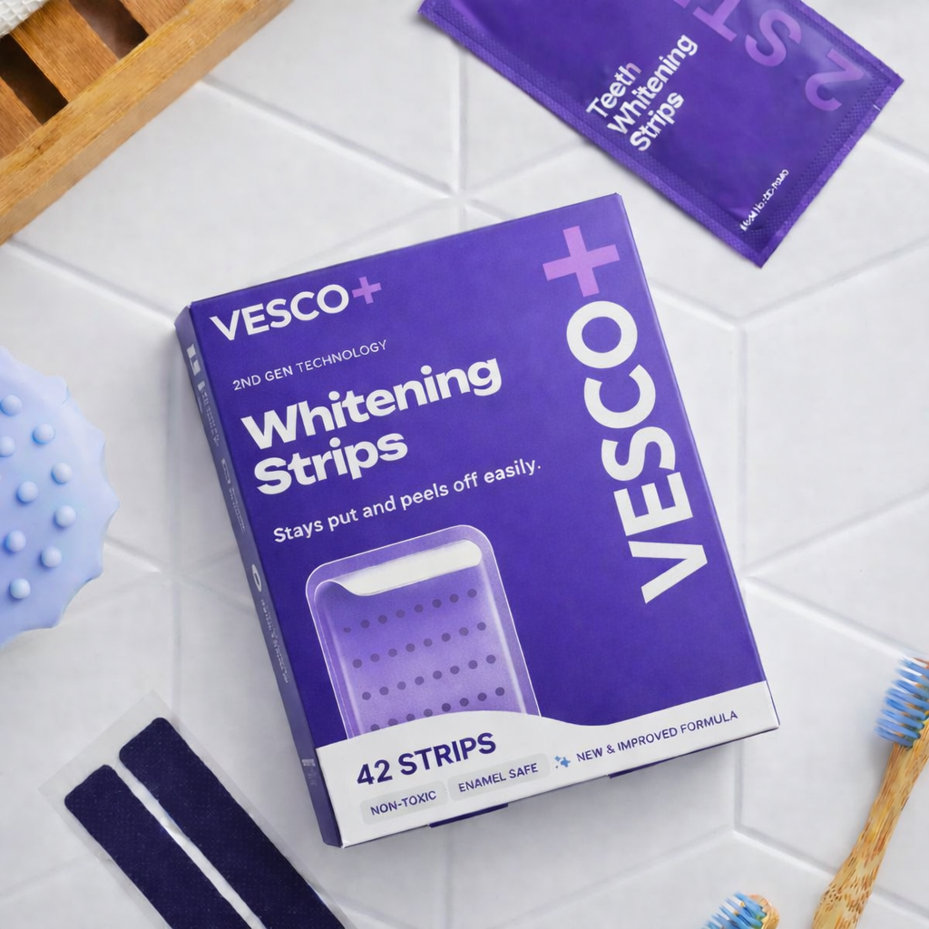 Vesco Purple Whitening Strips