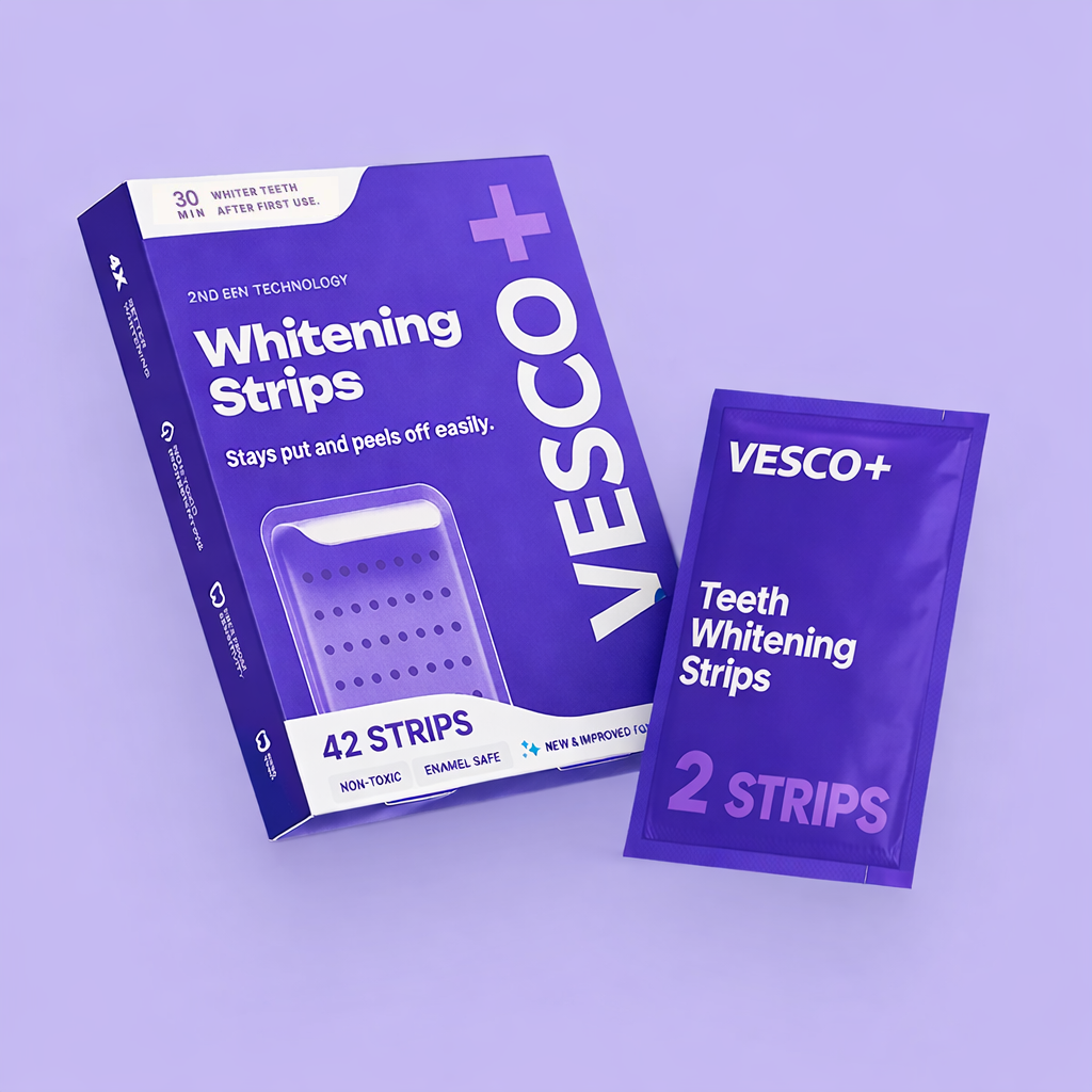 Vesco Purple Whitening Strips