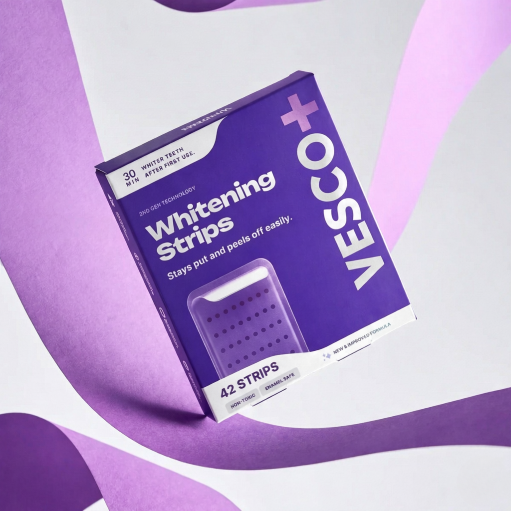 Vesco Purple Whitening Strips